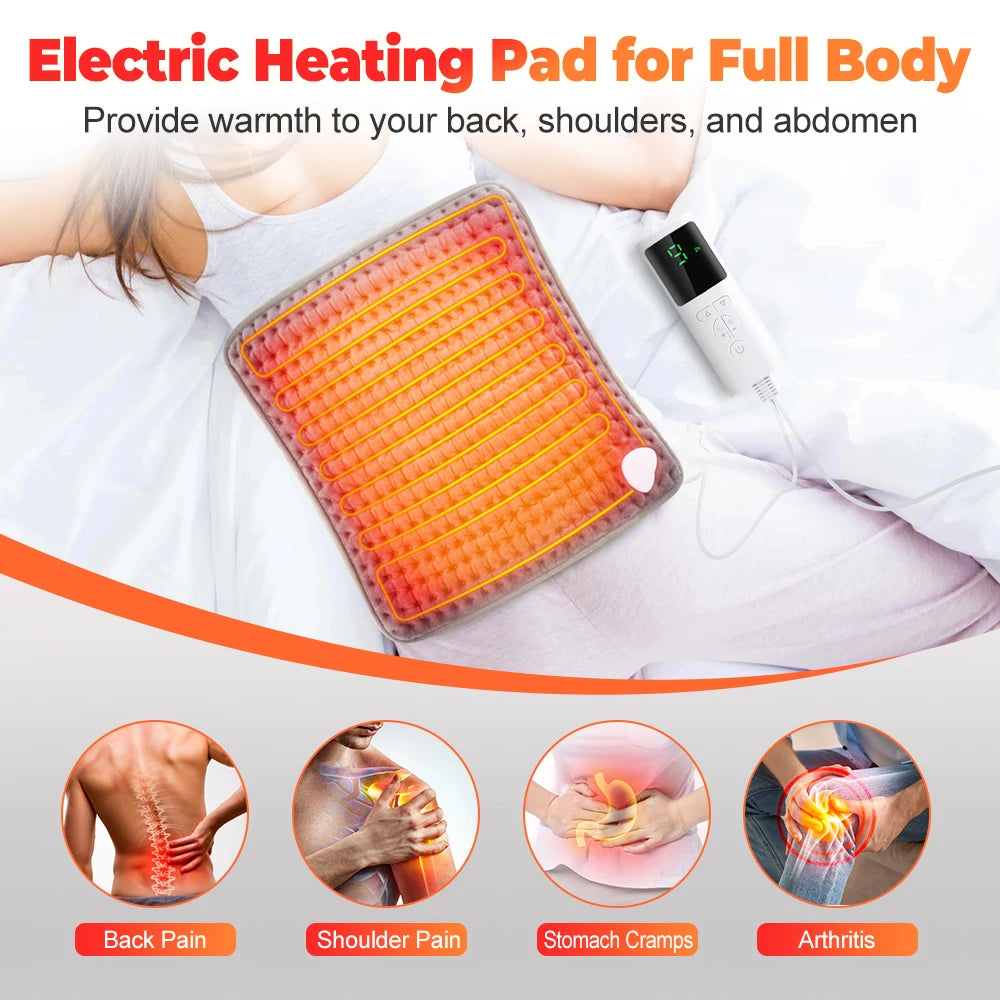 Electric Heating Foot Warmer Winter Foot Warming Device Household Hand Warming Pad for Office Bedroom Study Room Keep Warm