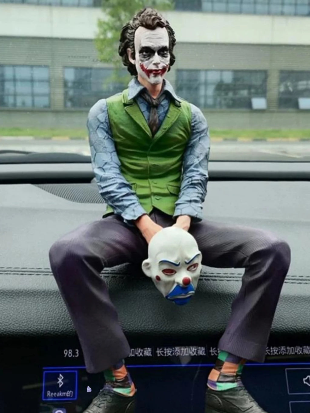 Anime Joker Car Interior Decorate Accessories Rear of Car Ornaments Center Console Accessories Cartoon Movie Gifts Doll Kid Toys