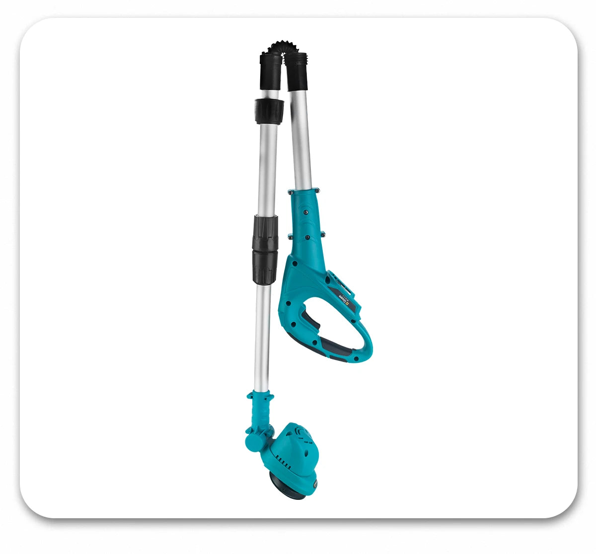 Gisam 10Inch Brushless Electric Lawn Mower Foldable Cutter Cordless Garden Grass Cutting Trimmer Tool For Makita 18V Battery Pin