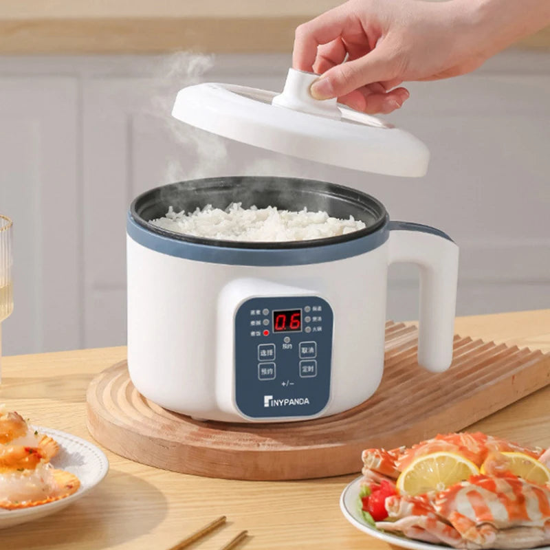 Mini Electric Rice Cooker Single Double Layer  Intelligent Automatic Home Kitchen Cooker 1-2 People MultiCooker Steamed Rice Pot