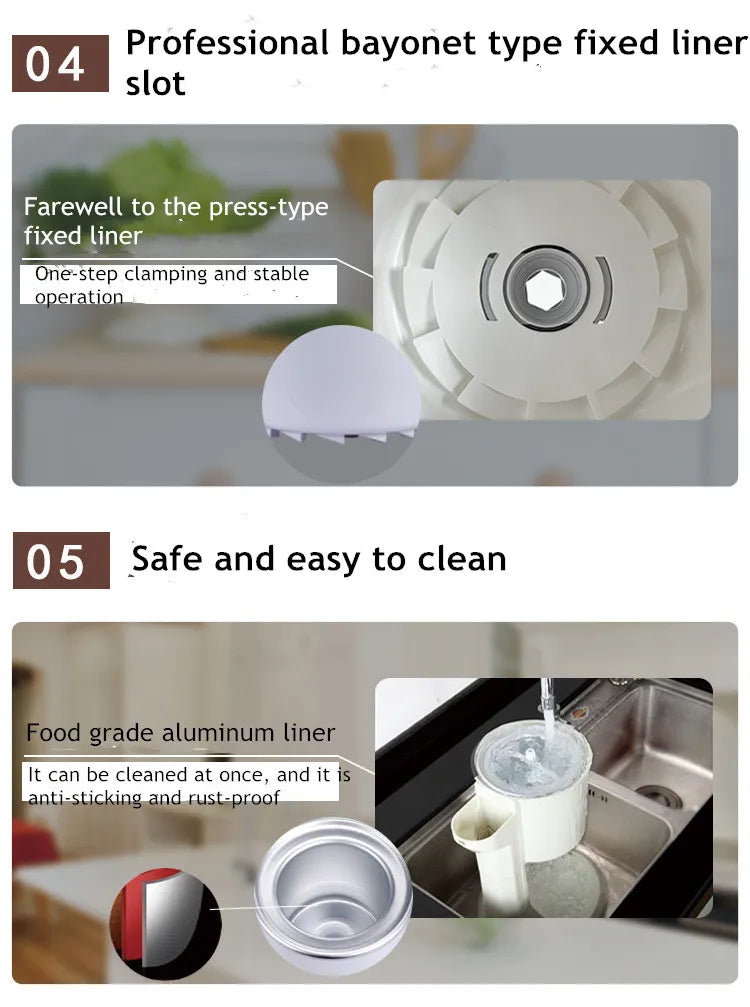 Ice Cream Machine Manual Automatic Bench Top Simple Operation Large Capacity Mini Soft Ice Cream Machine For Home DI