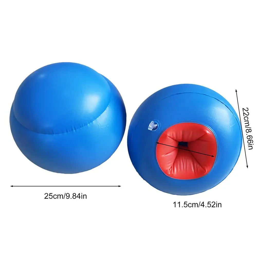 Inflatable Boxing Gloves PVC Boxing Exercise Gloves Interactive Boxing Glove Balloons Workout Punching Mittens 1 Pair