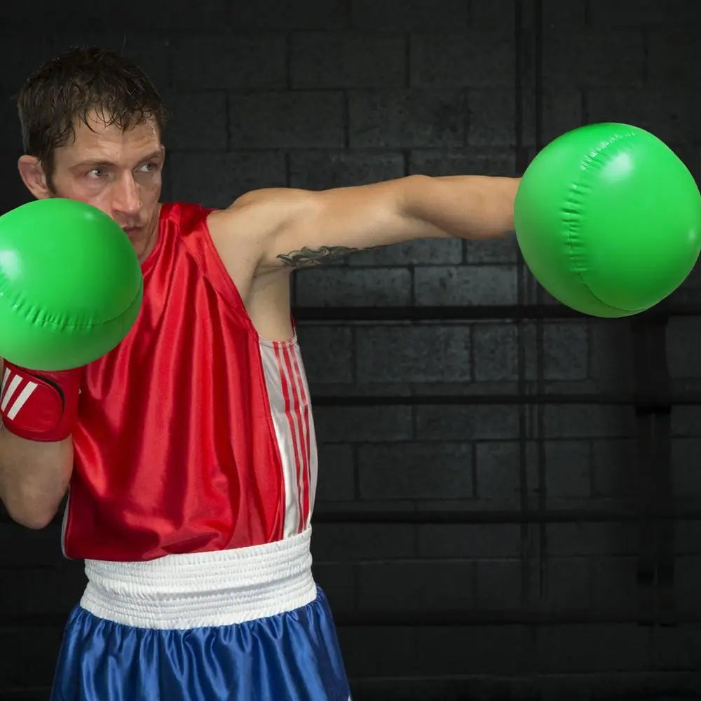 Inflatable Boxing Gloves PVC Boxing Exercise Gloves Interactive Boxing Glove Balloons Workout Punching Mittens 1 Pair