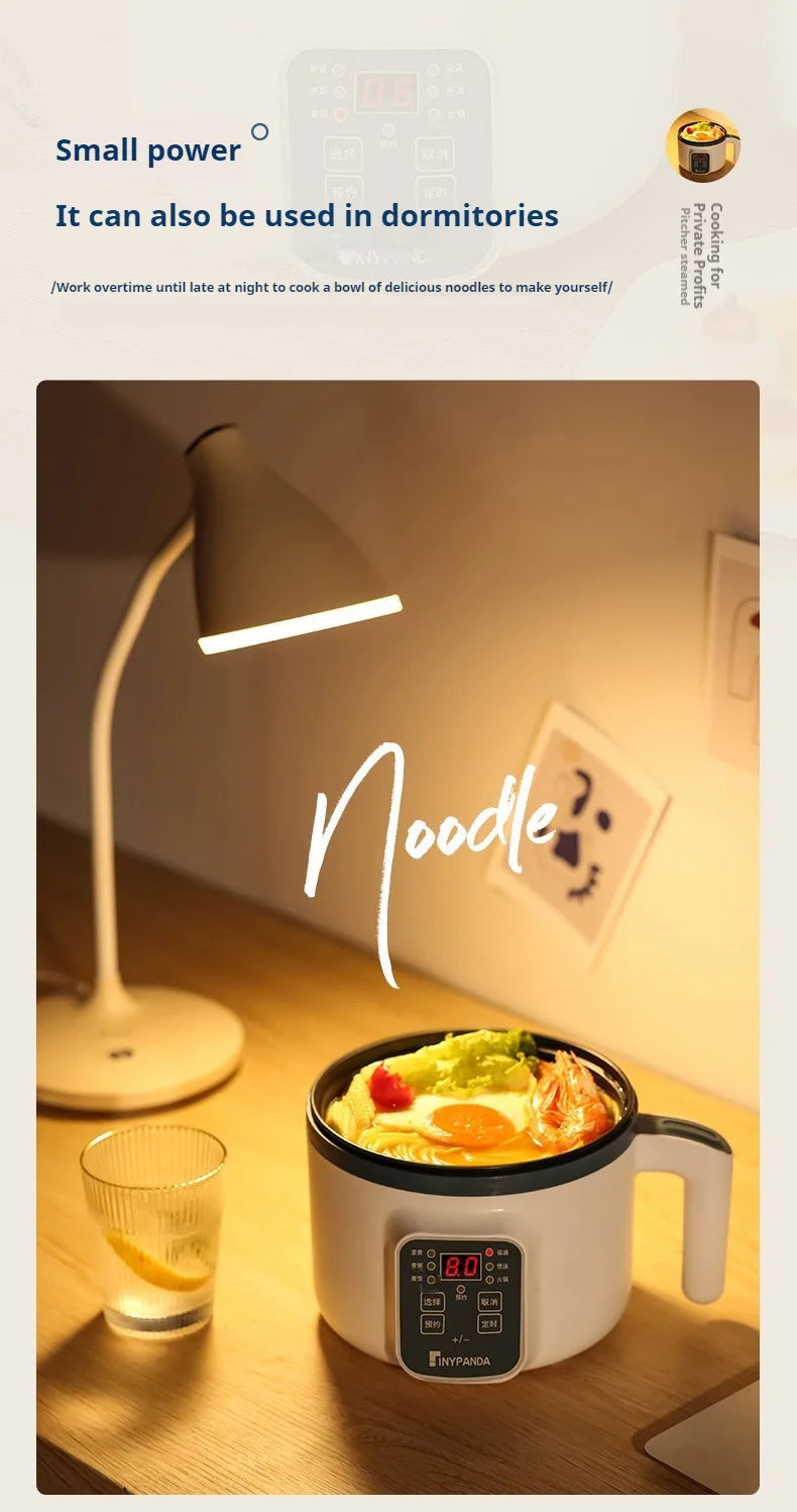 Mini Electric Rice Cooker Single Double Layer  Intelligent Automatic Home Kitchen Cooker 1-2 People MultiCooker Steamed Rice Pot