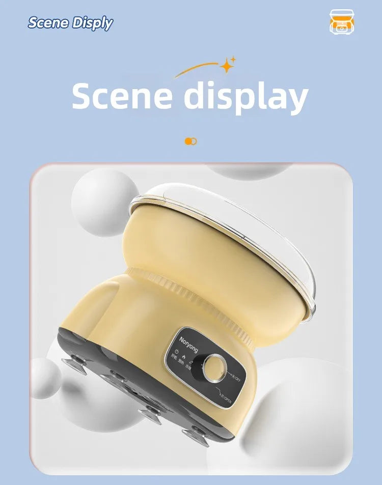 Cotton candy machine children's fully automatic cotton candy making machine handmade mini fancy colored sugar Christmas gift