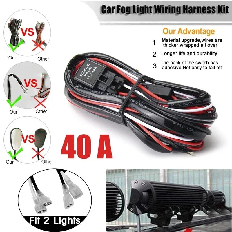 4/7/9/12/17/20 Inches Led Lightbar Vehicle 12V Work Light Bar Spotlight Boat Barra Led Driving Truck ATV SUV 4x4 Long Range