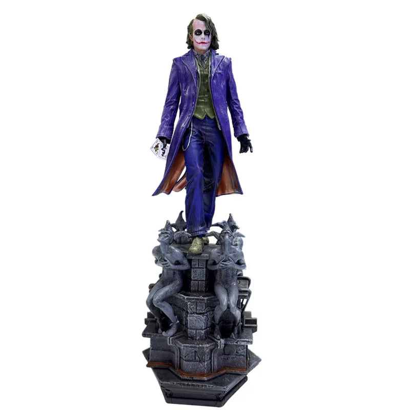 Dark Knight Batman DC Brazilian Factory Heath Ledger Joker 1/10 Scale Resin GK Statue Model Collectible Toy Action Figure