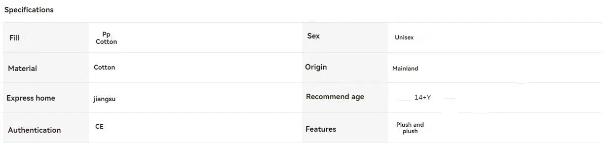 25cm simulated luminous unicorn plush toy filled with plush toys, figurine dolls, cartoon anime cute gifts, children's fun dolls