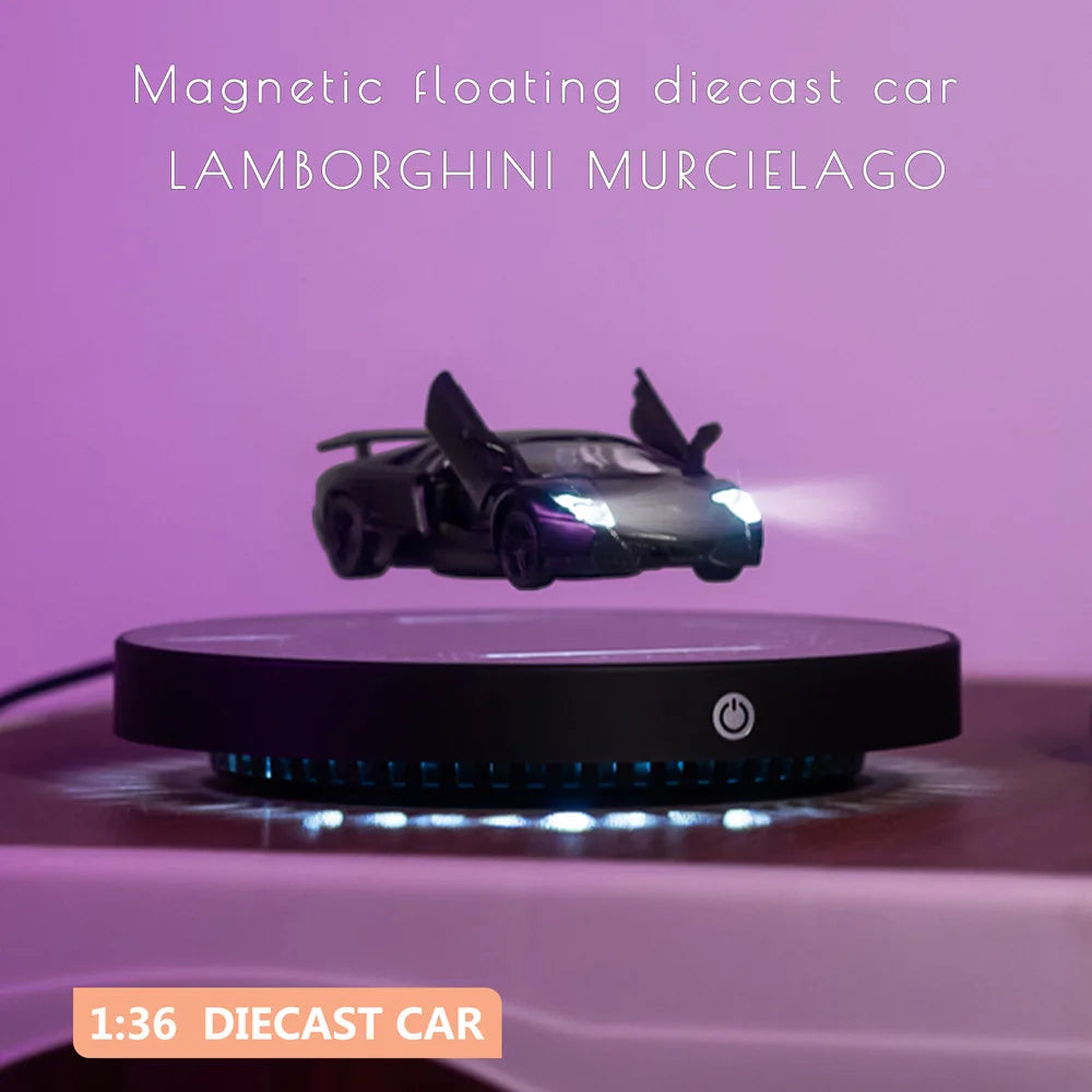 Magnetic Levitating Car 360° Free Rotation, Home Office Docoration, Unique Business Gift, Creative Gift