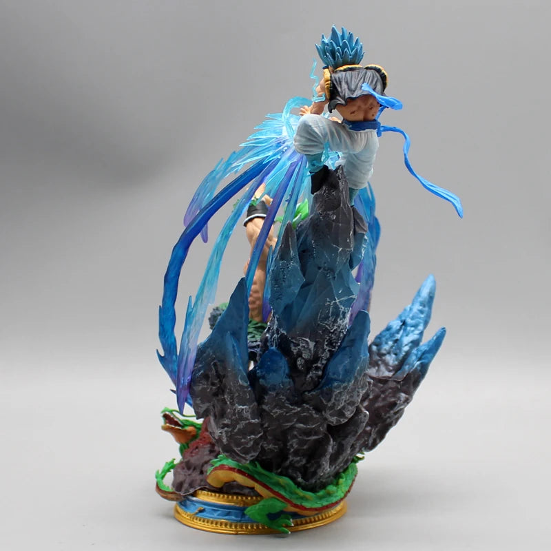 Dragon Ball Broly Gogeta Anime Figure Broly Vs Gogeta 23cm Figurine Model Pvc Statue Doll Collection Desk Decoration Toy Gifts