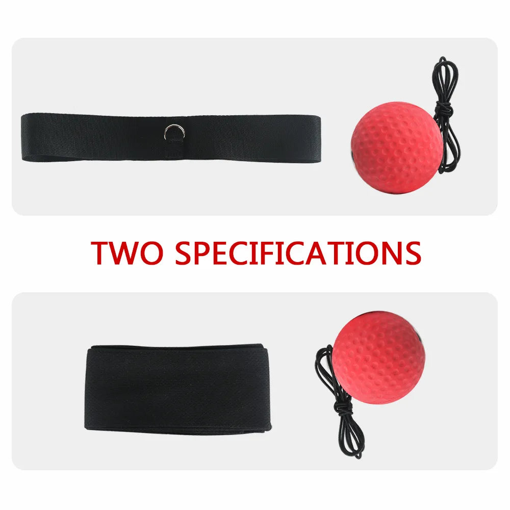 Boxing Speed Ball Reaction Ball Magic Ball Head-mounted Decompression Venting Fighting Reaction Training Fitness Boxing Speed