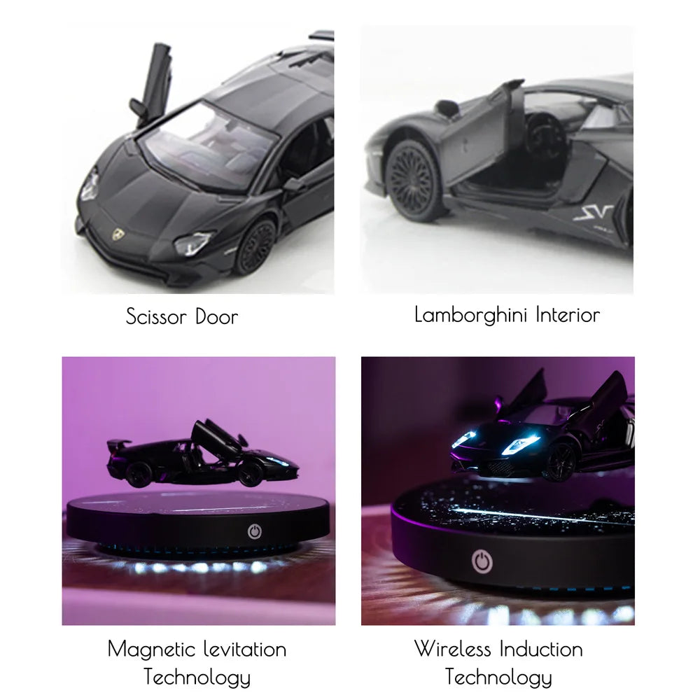 Magnetic Levitating Car 360° Free Rotation, Home Office Docoration, Unique Business Gift, Creative Gift