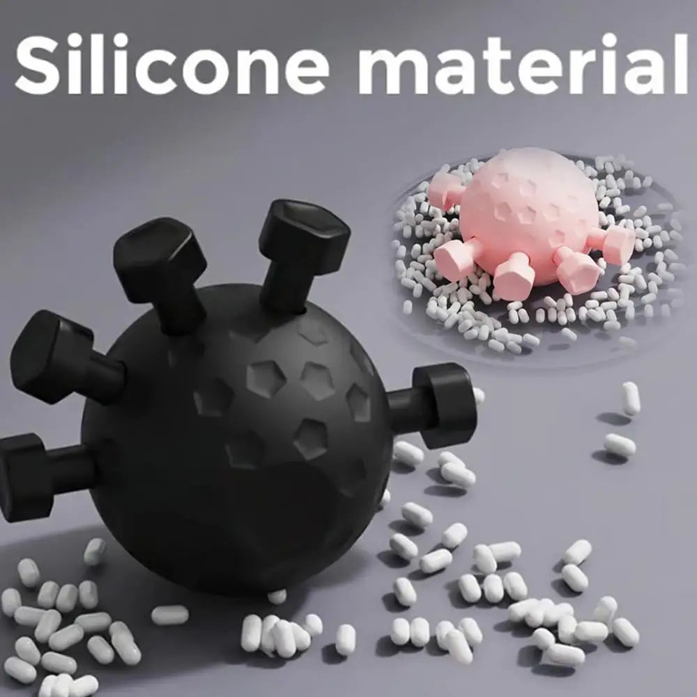 Hand Grip Gym Finger Strengthener Grip Adjustable Resistance Hand Balls Gripper Exerciser for Forearm Strength Climbing Training