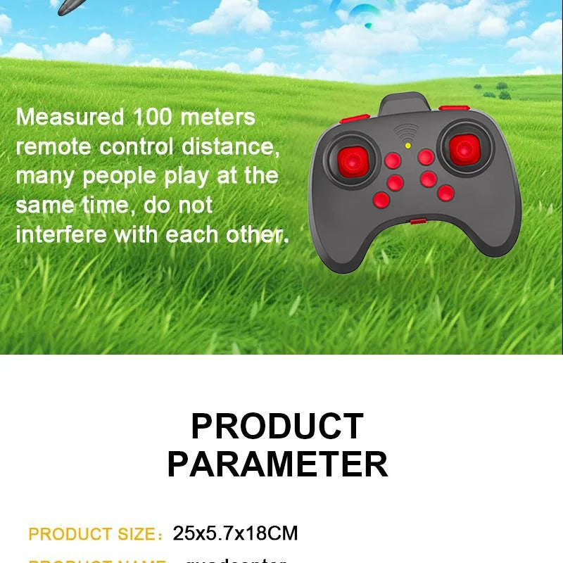 Glider Flying Helicopter RC Hobby Jet Plane 2.4G Stunt Remote Control Foam Fighter Airplane Toy With Light