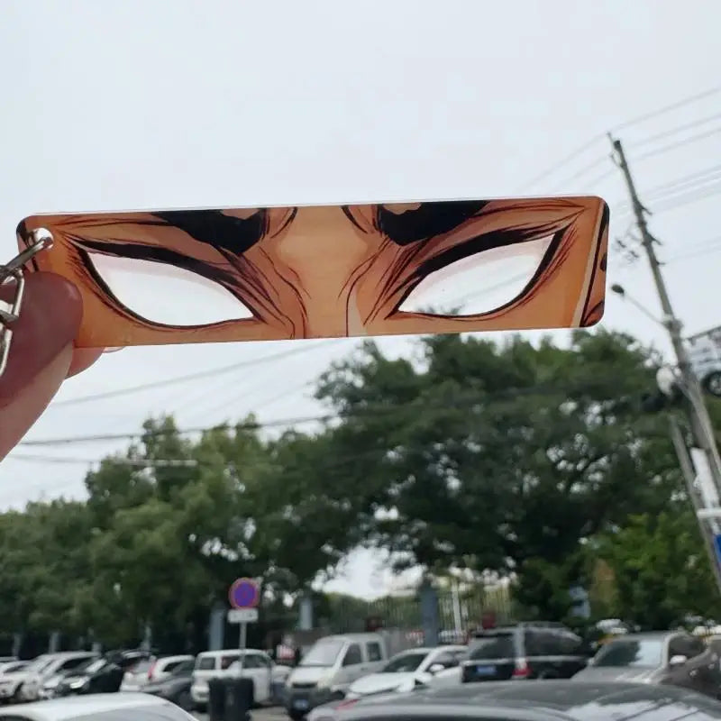 Anime Keychain Demon Slayer Decorate Kawaii Girl Acrylic Backpack Accessories Cartoon Surrounding Portable Toy Gift Wholesale