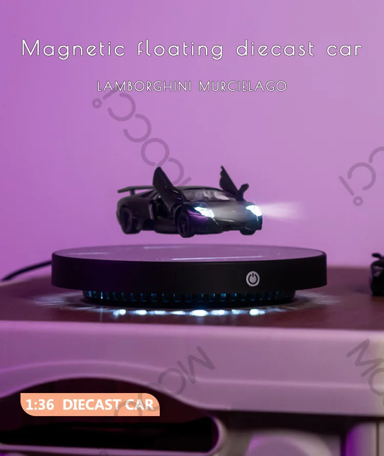Magnetic Levitating Car 360° Free Rotation, Home Office Docoration, Unique Business Gift, Creative Gift