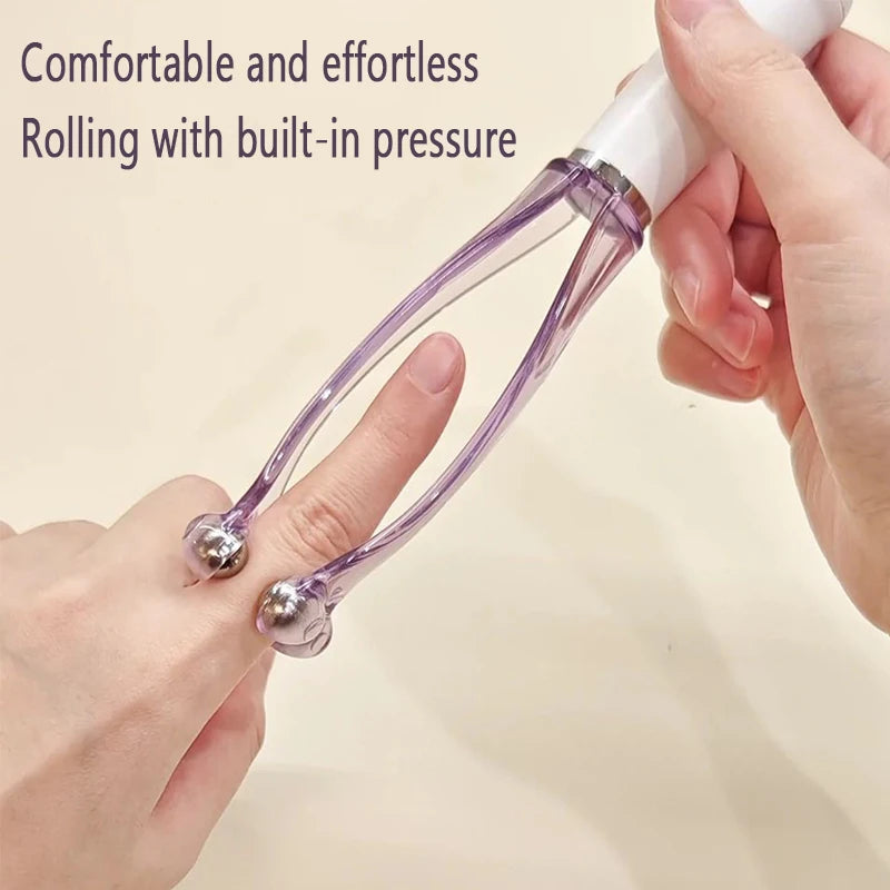 Handheld Finger Joint Acupoint Massager Rollers Hand Acupuncture Points Massagei Relaxation Blood Circulation Massage Tool SB4