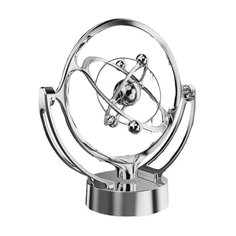 Rotating Magnetic Wobbler Earth Perpetual Motion Desktop Model Celestial Orbit USB Decor Ornament Unique Planetarium Track Gift