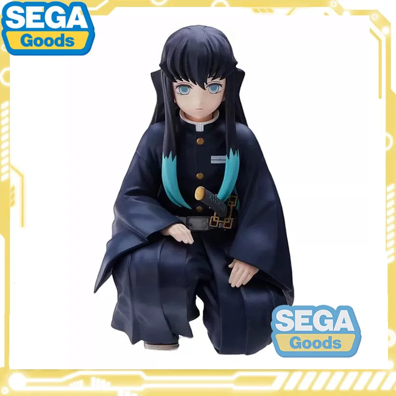 In Stock Original Demon Slayer SEGA Chokonose Premium Figure Hashira Meeting Muichiro Tokito Action Figure Anime Model Toys Gift