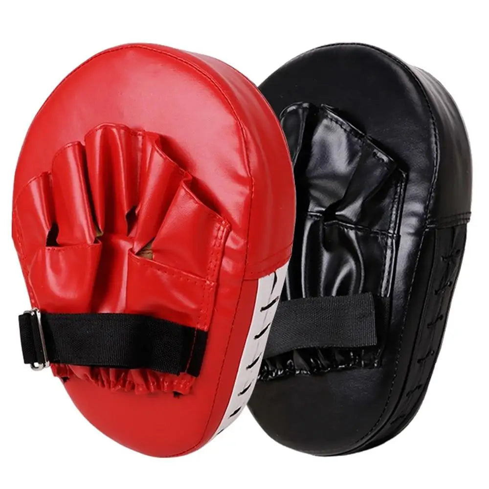 Boxing Hand Target Thickened Curved Boxing Pads Boxing Target Pads Fight Punching Bag PU Leather Punching Mitts for  Boxing