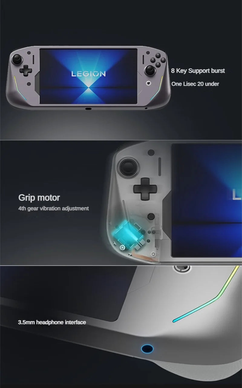 NEW Legion G9 Wireless Gamepad Customized 200K Hall Linear Trigger RGB Light Tyepe High Precision Suit For Y700 Tablet Gift