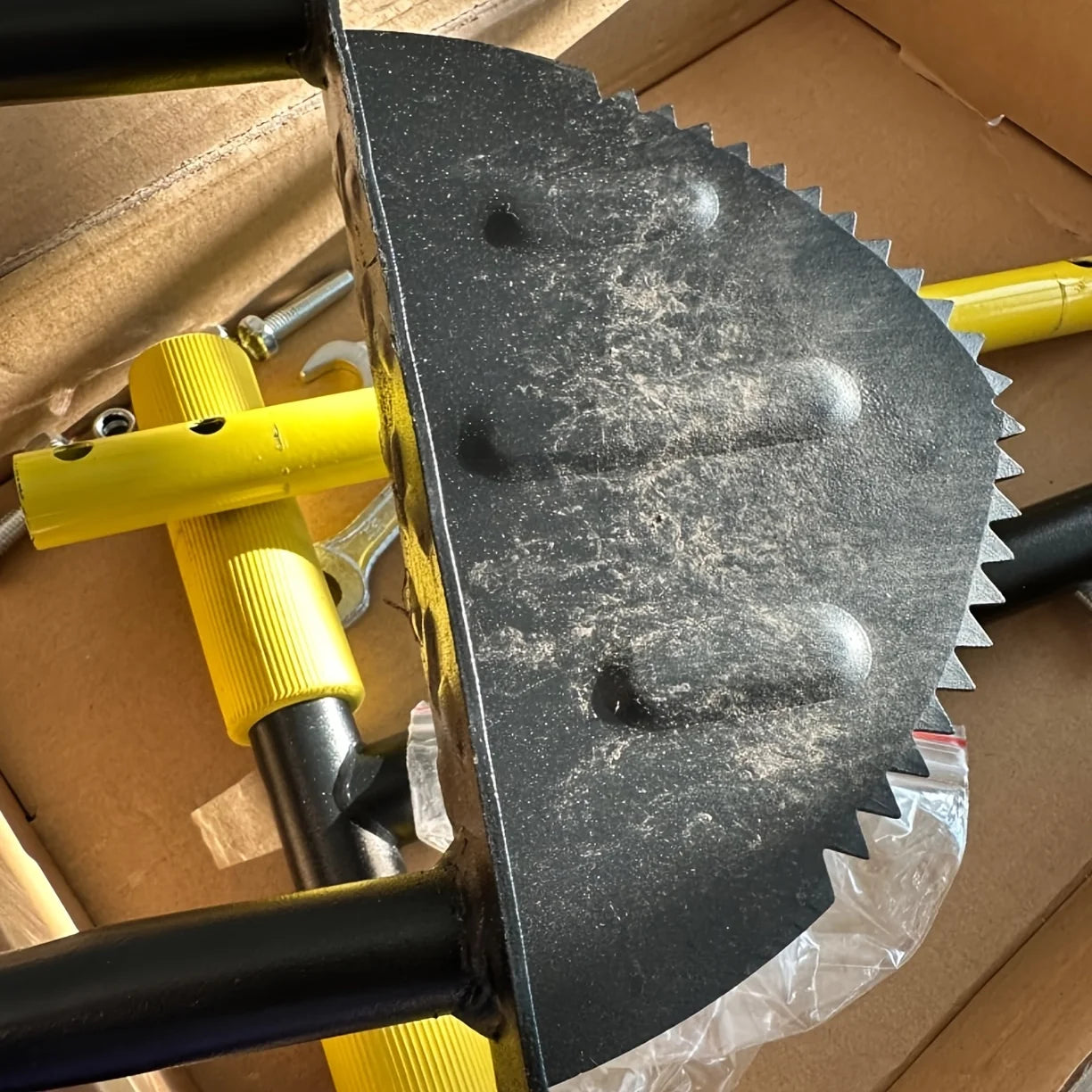 Half Moon Edger Garden Grass Manual Trimming Shovel Lawn Mowing Weeding Tools Serrated Edger Lawn Tools Landscaping Edging Tools