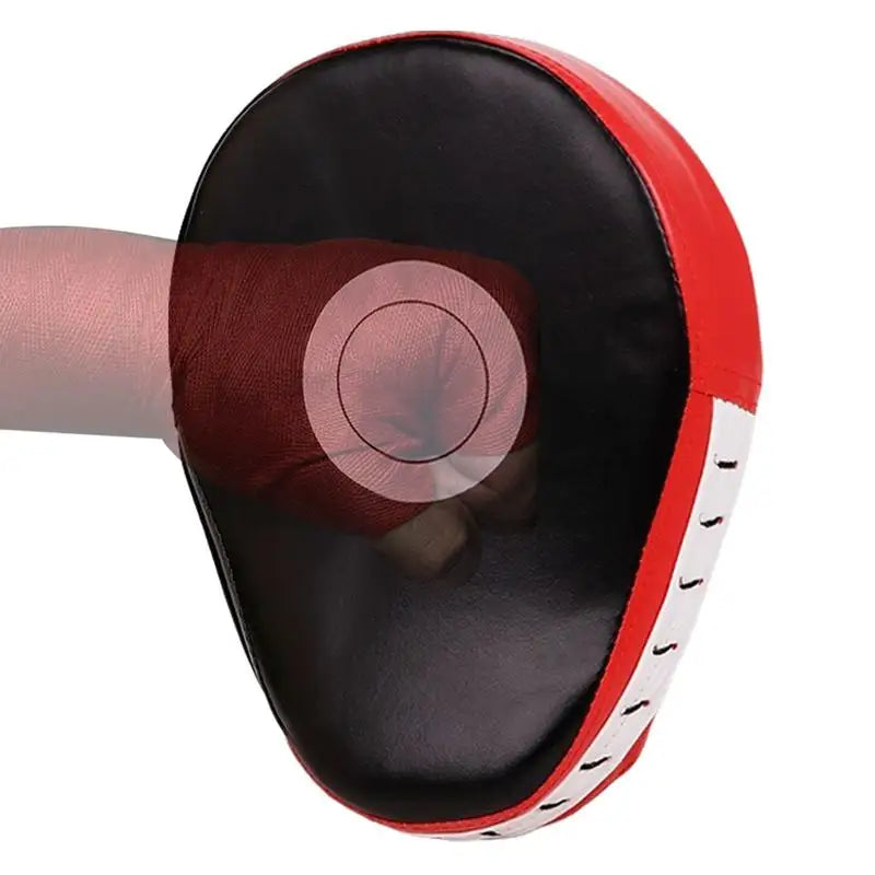 Boxing Hand Target Thickened Curved Boxing Pads Boxing Target Pads Fight Punching Bag PU Leather Punching Mitts for  Boxing