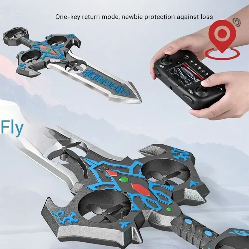 73cm RC Sword Toy with Gesture Sensing Remote Control Foam Flying Vehicle Cool Children's Play Tool Remote Control Flying Sword
