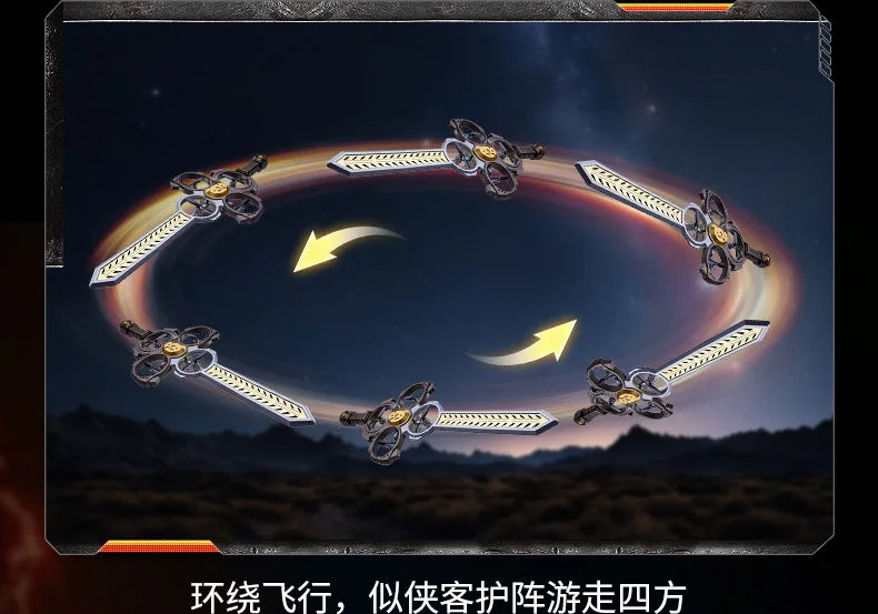 Hot Gesture Remote Control Flying Sword Flying Aircraft Flying Sword Stunt Aircraft Rolling One Key Lift Boy Christmas Toy Gift