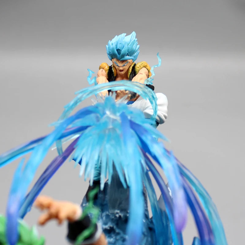Dragon Ball Broly Gogeta Anime Figure Broly Vs Gogeta 23cm Figurine Model Pvc Statue Doll Collection Desk Decoration Toy Gifts