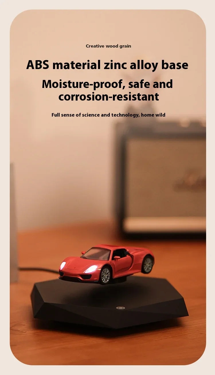Magnetic Levitating Car 360° Free Rotation, Home Office Docoration, Unique Business Gift, Creative Gift