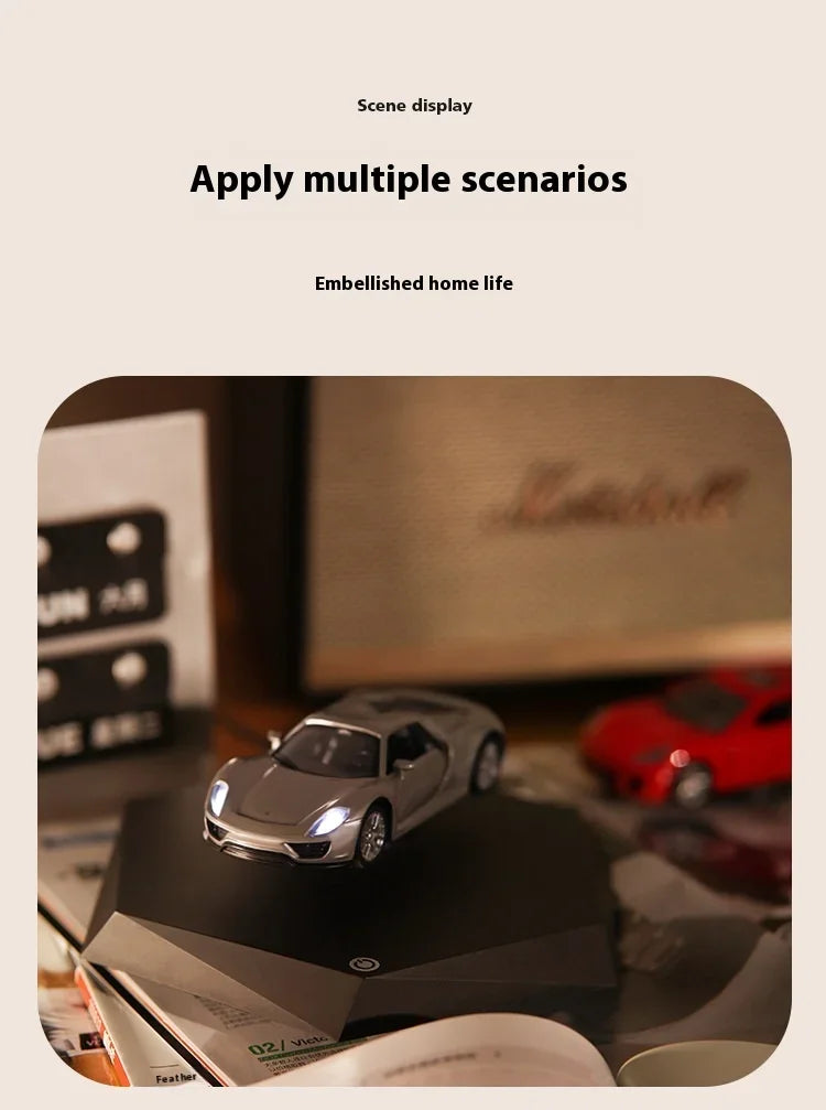 Magnetic Levitating Car 360° Free Rotation, Home Office Docoration, Unique Business Gift, Creative Gift