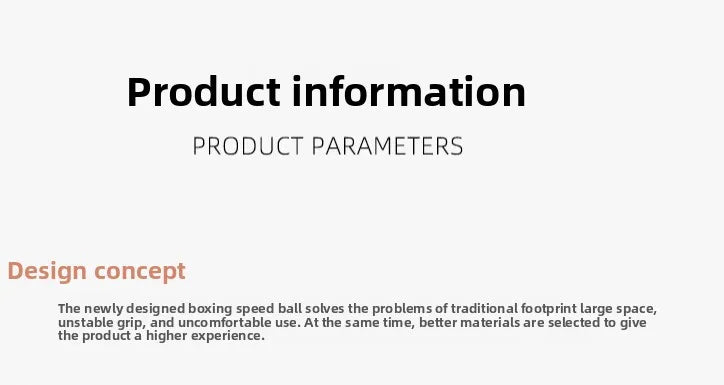 Boxing speed response ball indoor vertical training ball home sandbag practice martial arts boxing target