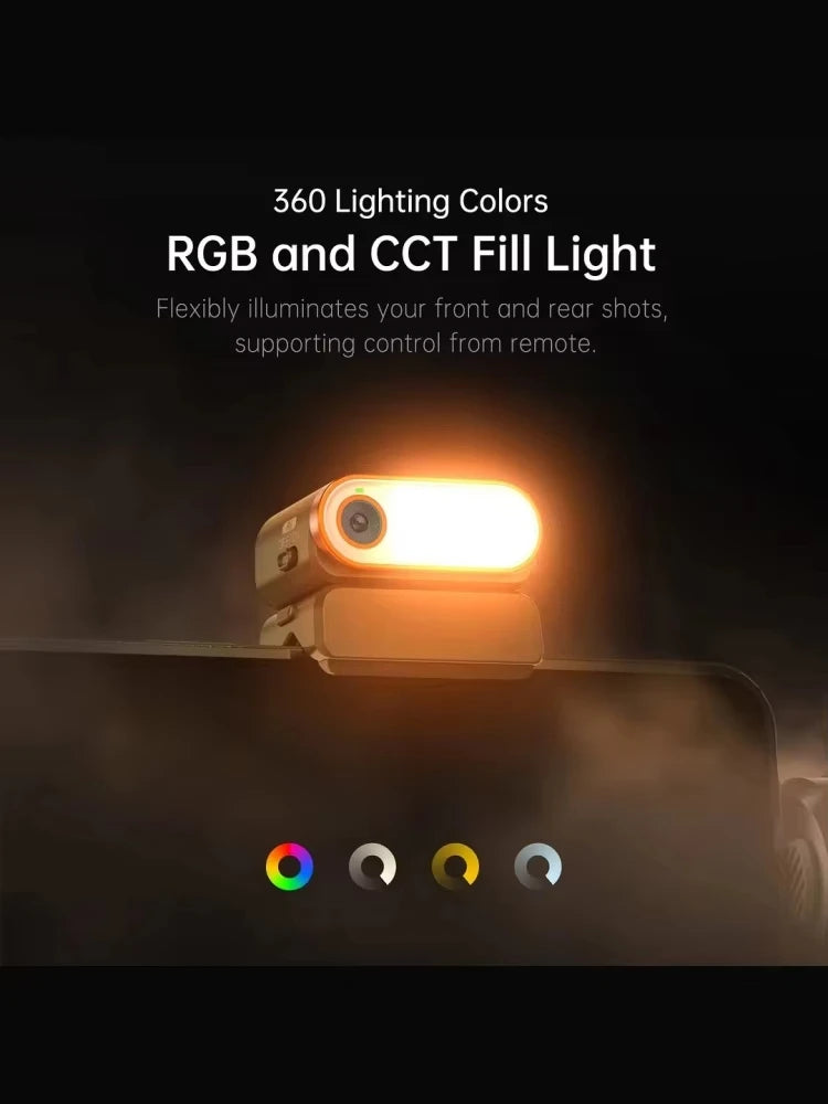 Hohem iSteady  M6 3-Axis Handheld Stabilizer hohem m7 Gimbal for Smartphone w Magnetic Fill Light Face Tracking pk weebill m7