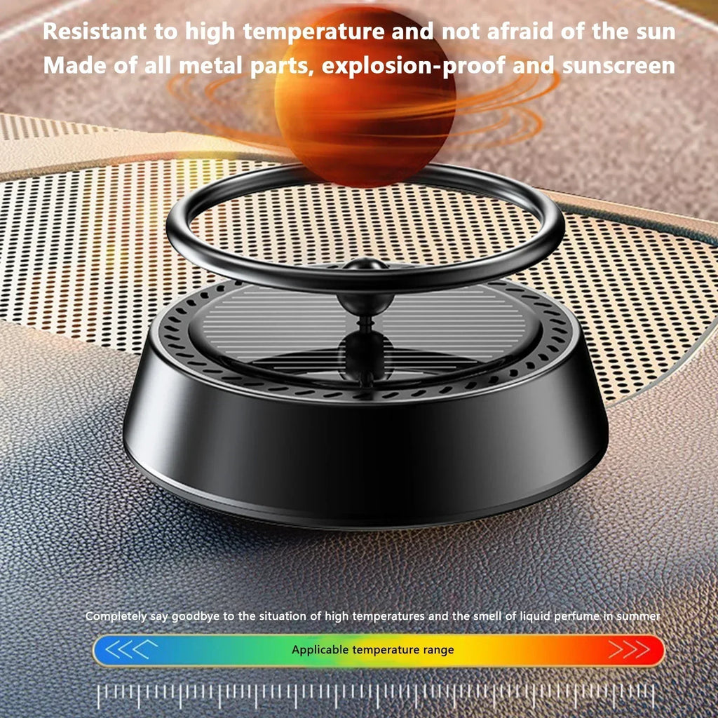 Car Air Freshener Jupiter Eearth Planet Auto Dashboard Aromatherapy Car Vehicle Interior Rotating Perfume Air Diffuser Decor
