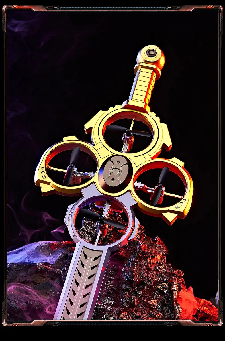 Hot Gesture Remote Control Flying Sword Flying Aircraft Flying Sword Stunt Aircraft Rolling One Key Lift Boy Christmas Toy Gift