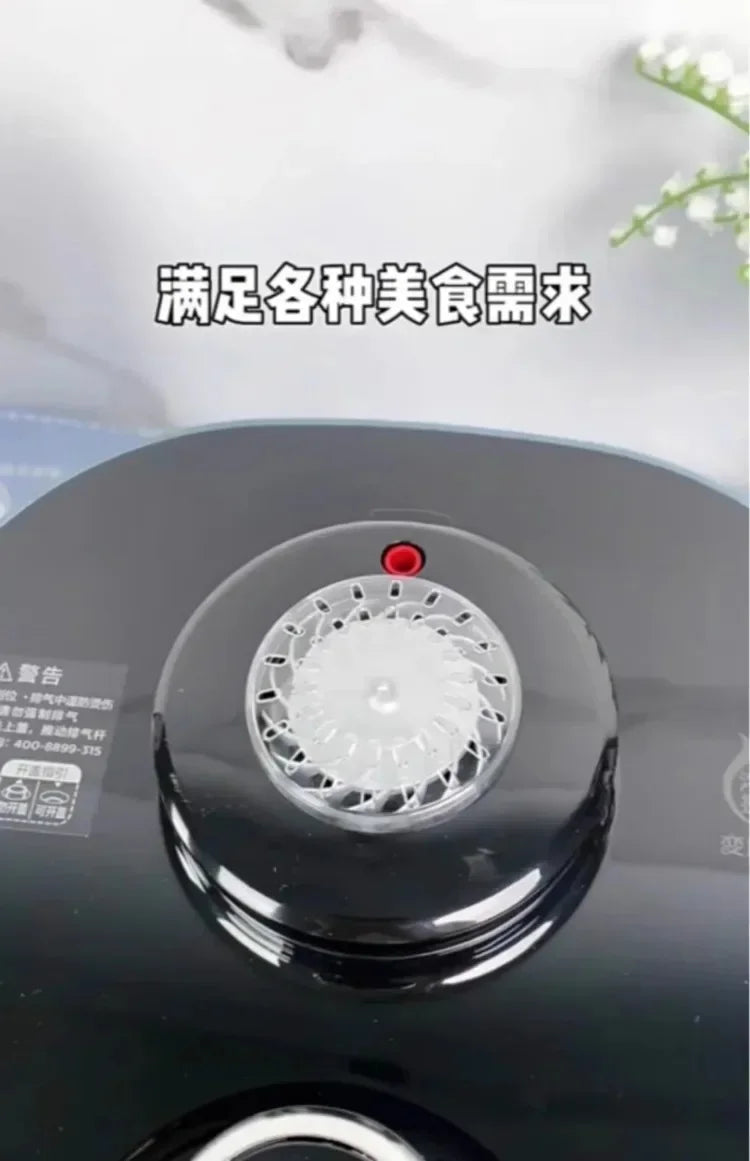 220V Midea Electric Pressure Cooker Stainless Steel Dual Pot Smart Multicooker for Home Kitchen AD