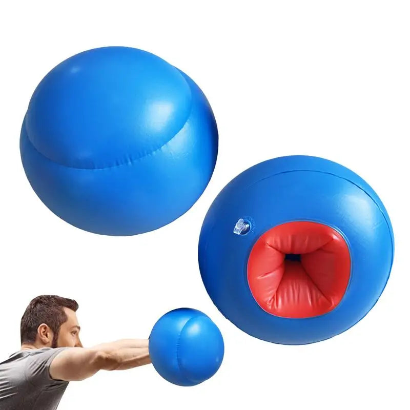 Inflatable Boxing Gloves PVC Boxing Exercise Gloves Interactive Boxing Glove Balloons Workout Punching Mittens 1 Pair