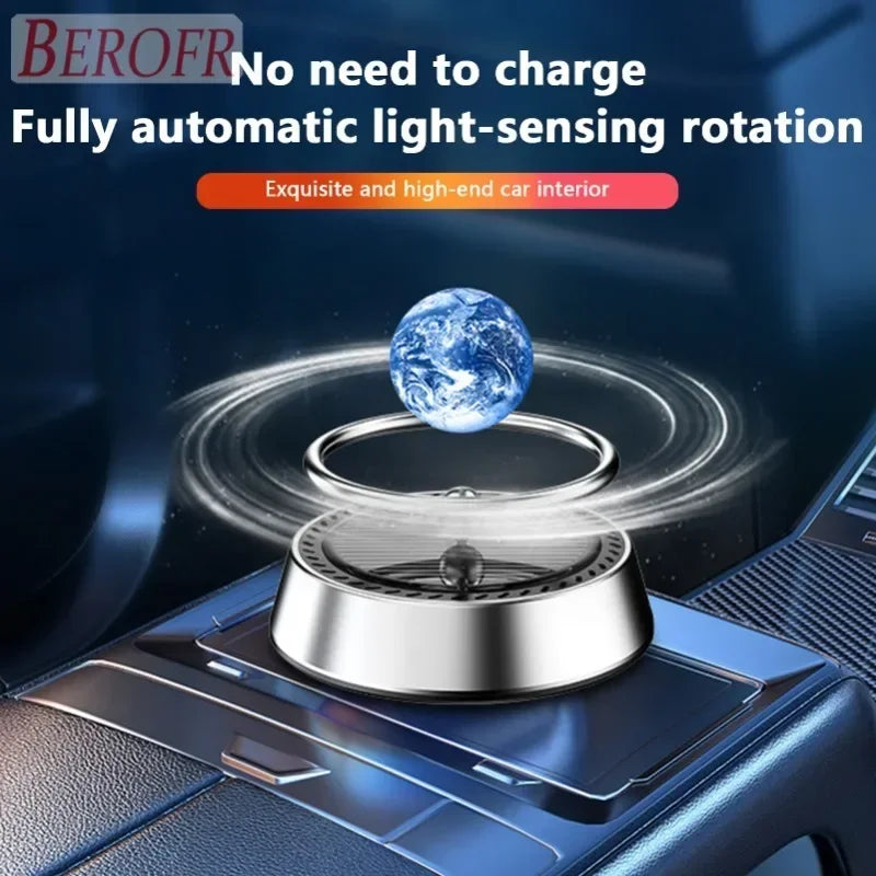 Car Air Freshener Jupiter Eearth Planet Auto Dashboard Aromatherapy Car Vehicle Interior Rotating Perfume Air Diffuser Decor