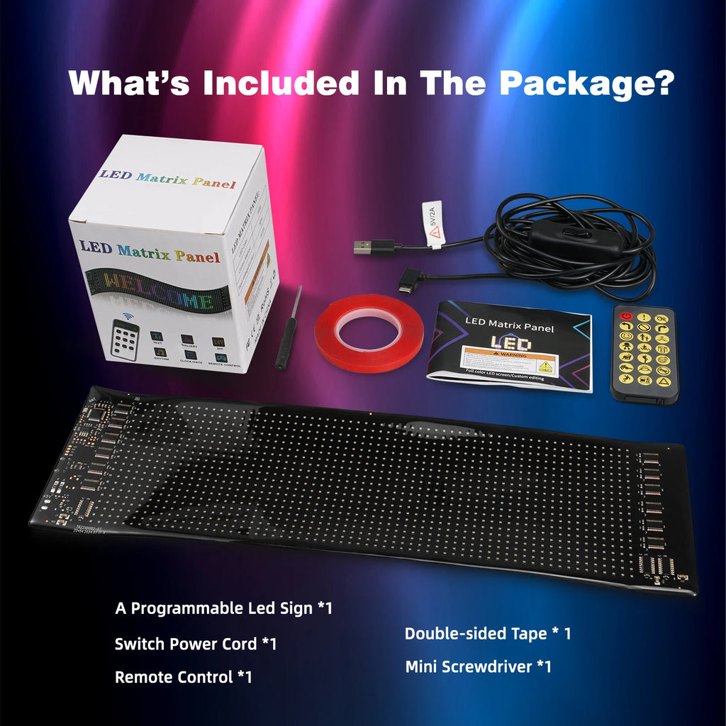 Truck Car Devil Eye LED Pixel Matrix Panel Sign Light App Remote Control 5V USB Custom Lighting Scrolling For Board Windshield