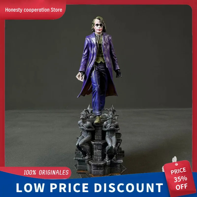 Dark Knight Batman DC Brazilian Factory Heath Ledger Joker 1/10 Scale Resin GK Statue Model Collectible Toy Action Figure