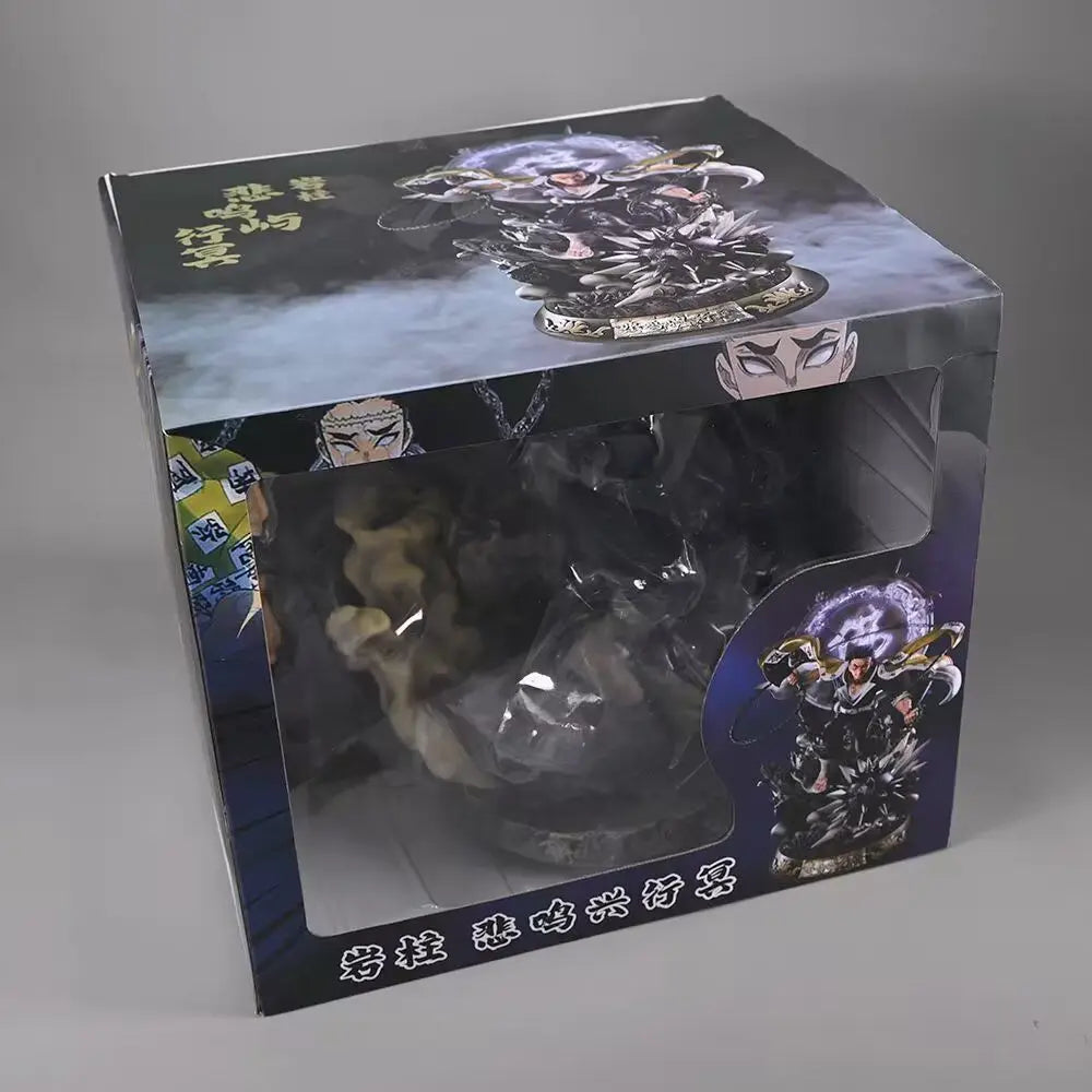 Demon Slayer Himejima Gyomei Anime Figure Pvc Model Gk Large Statue Boys Collection Desktop Decoration Ornament Festival Gift