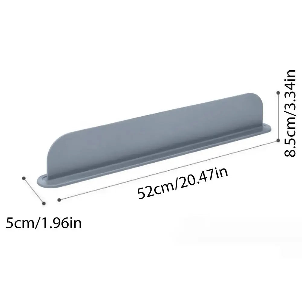 Faucet Splash Guard Silicone Water Splash Guard 20.47 Inches Splashproof Board Sink Protector Waterproof for Washing Daily Use