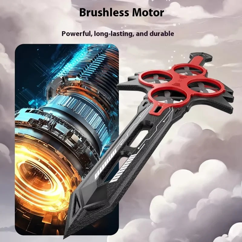 Hand-Gesture Controlled Flying Sword Toy Drone Sword Shaped Remote Control Rc Airplane For Kids Adults 360° Flip Durable Boy toy