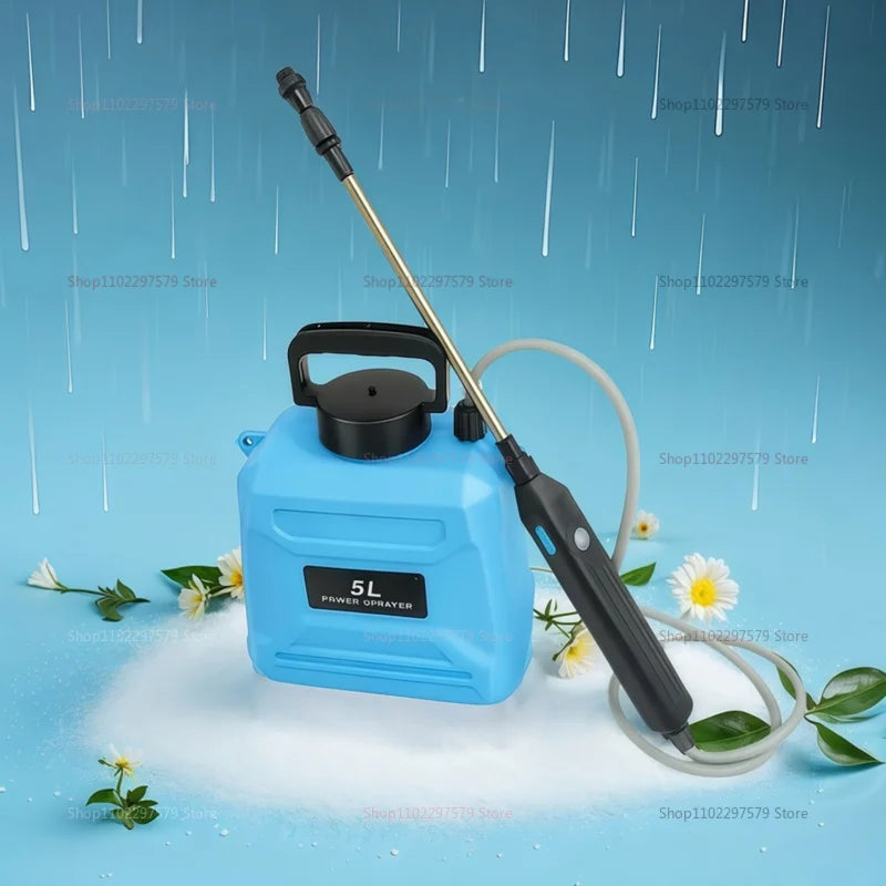 5L High Pressure Backpack Sprayer Electric Disinfection Pesticide Pump for Agriculture Lawn Garden Spray Ulv Ulv Spray