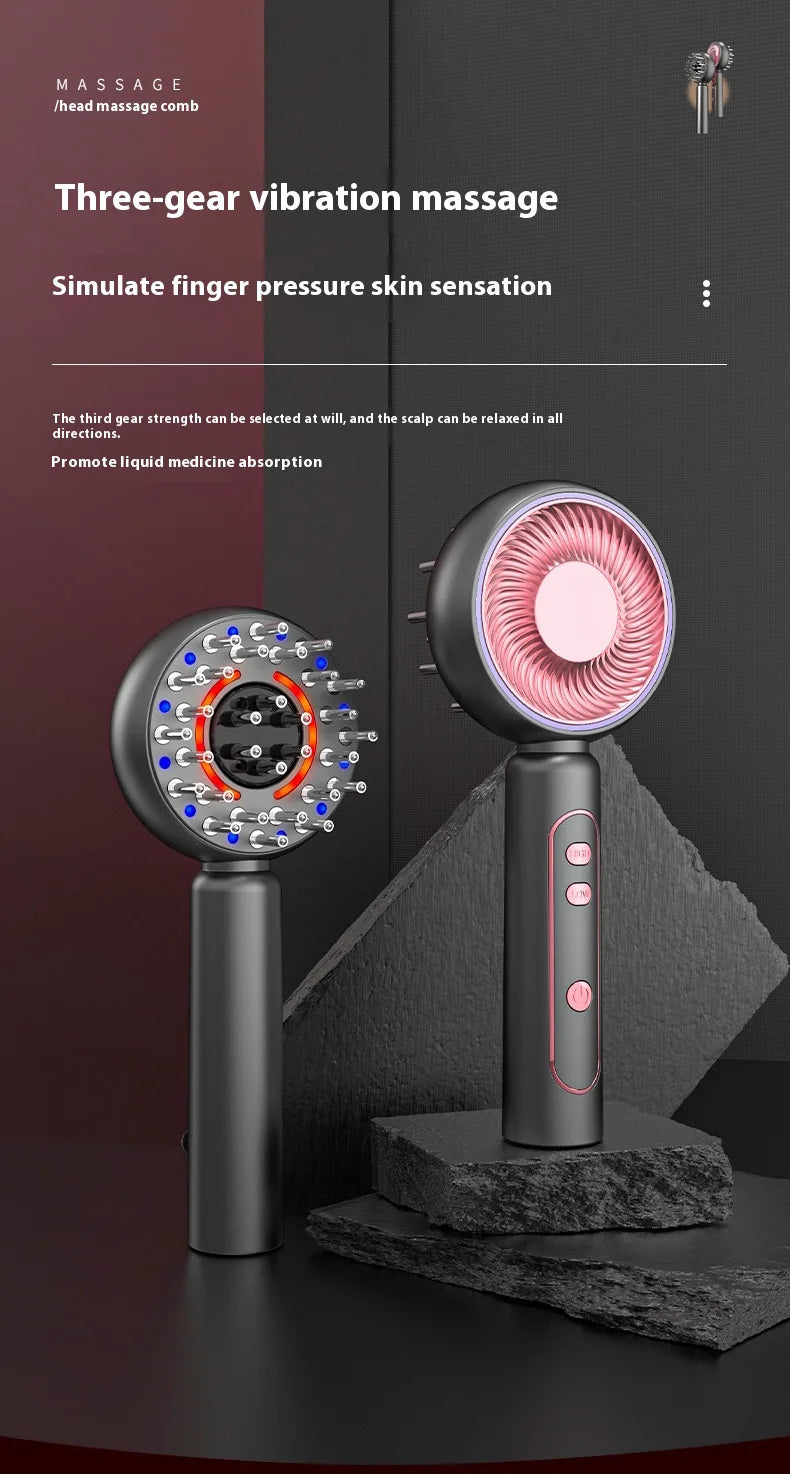 Scalp Massaging BrushShiatsu Hair Scalp Massager Electric Massager for Scalp & Hair Handheld Portable Massager Deep Muscle Relax