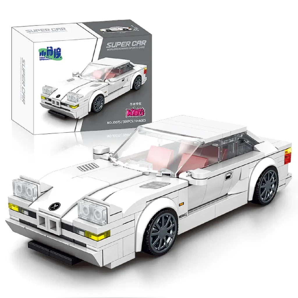 11 Types Speed Champions Car Hypercar Building Blocks MOC Construction Bricks Famous Sport Vehicle Toys Gift For Children Kids