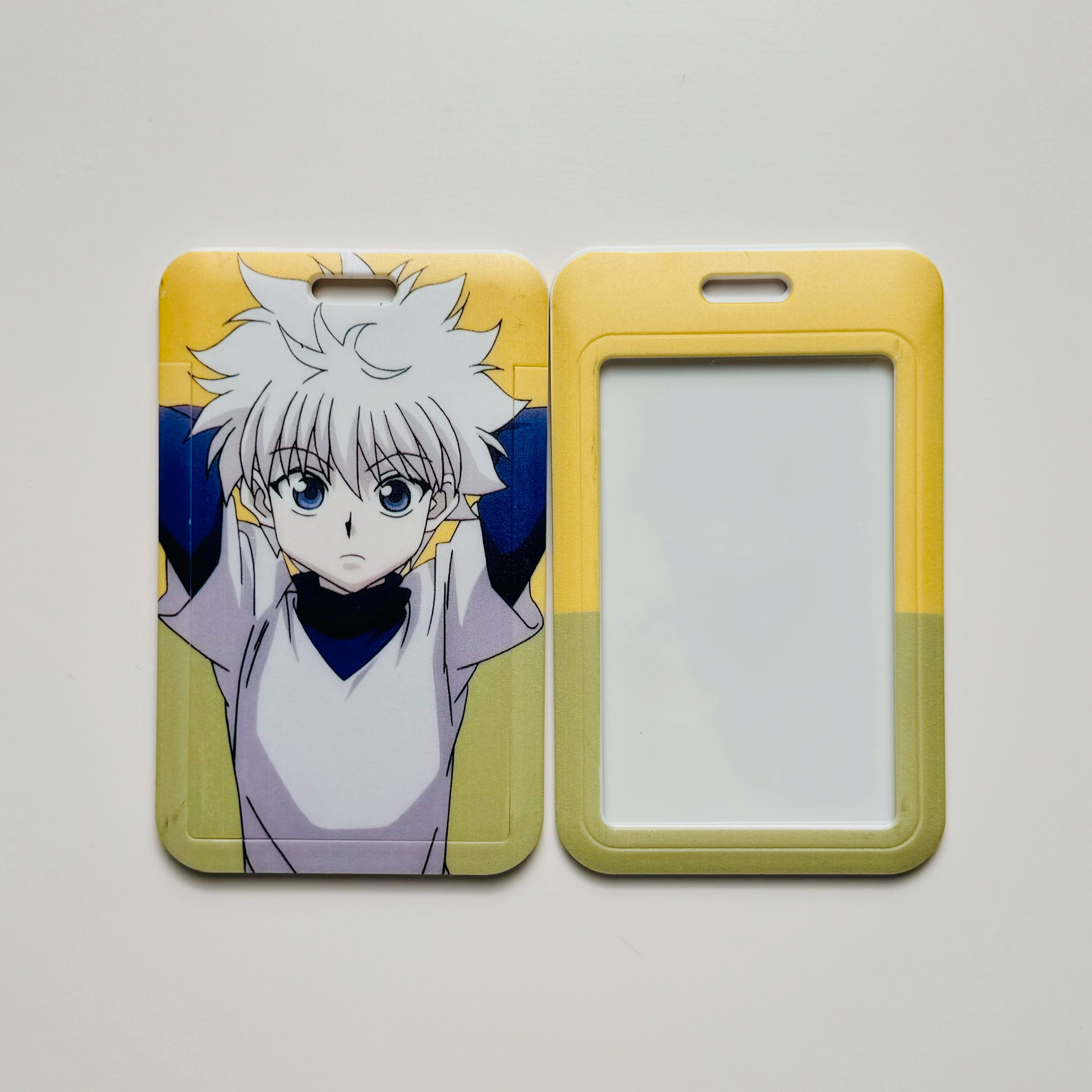 Anime Characters Card Holder Lanyards Keys Neck Strap Card Badge Keychain ID Credit Bus Card Cover Hang Rope Lariat Lanyard