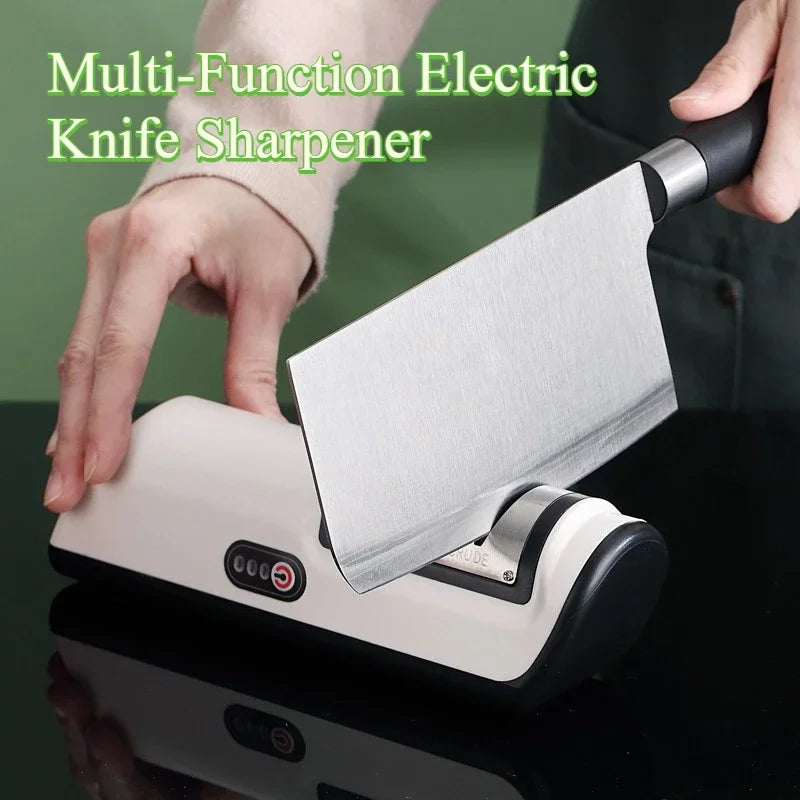 Home Accessories Kitchens Electric Knife Sharpener Three Color Choices Sharpener for Knives Multifunctional Kitchen Accessory