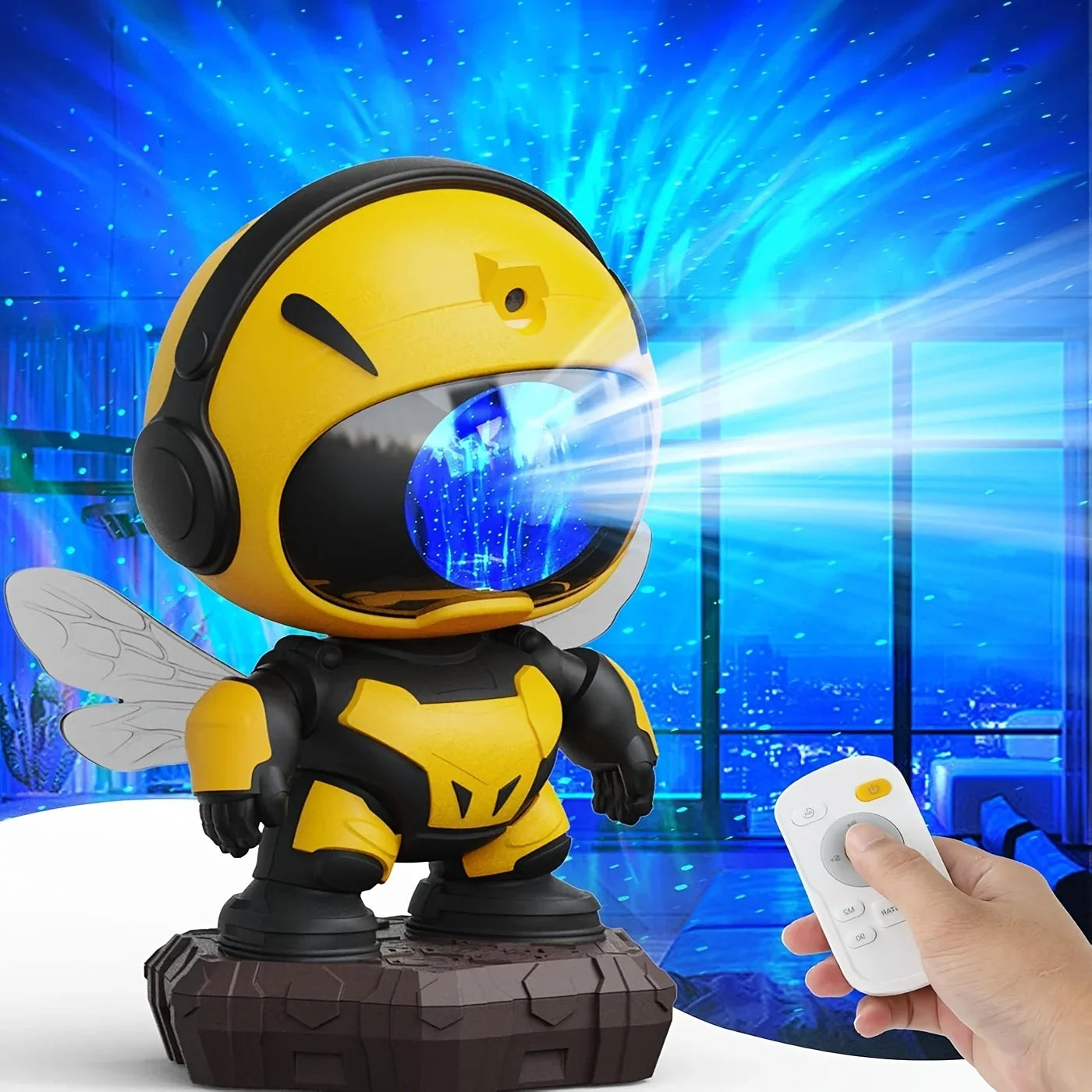Star Galaxy Night Light Projector for Kids Bedrooms Decoration Star Projector Little Bee Projector Lamp Galaxy Projector